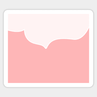 Abstract - pink. Sticker